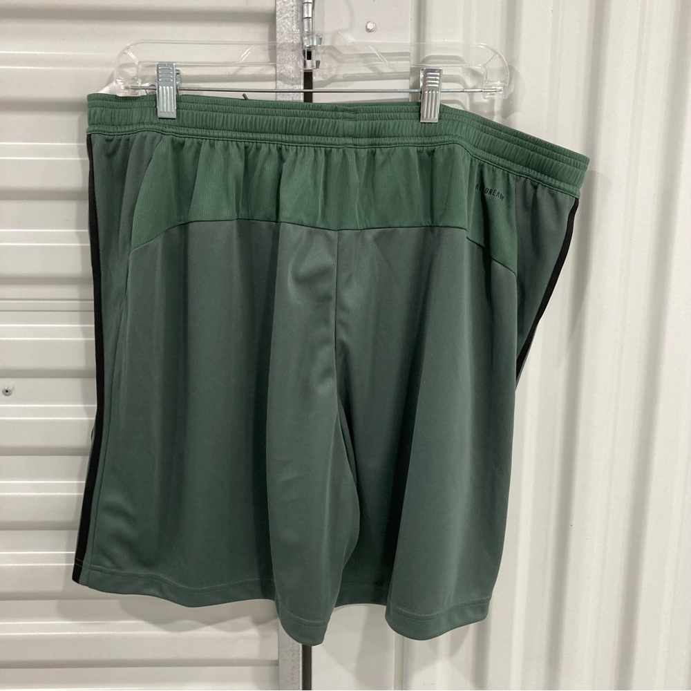 adidas Dark Green Athletic Shorts
